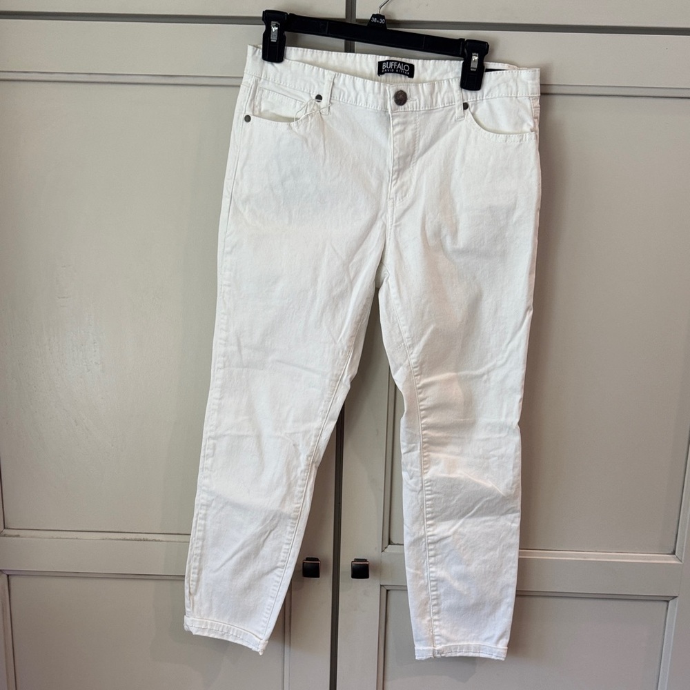 Buffalo David Bitton Crisp White Jeans
